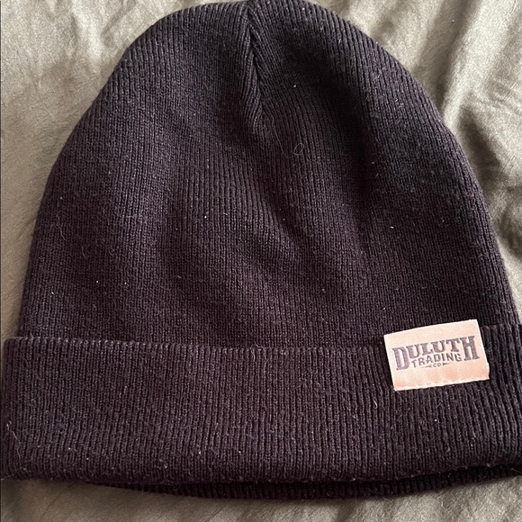 Duluth Trading Co Black Beanie Hat - Picture 2 of 2